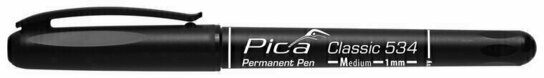 Pica 534/46 Classic Permanent Pen - Rond - Zwart - 1,0mm