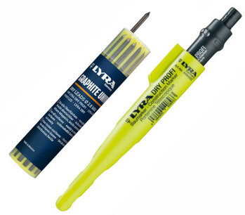 Lyra L4498103 - DRY PROFI Bouwmarker + 12 vullingen (blisterverpakking)
