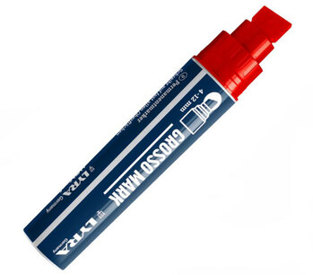 Lyra L4030017 - GROSSO Permanente marker | Rood