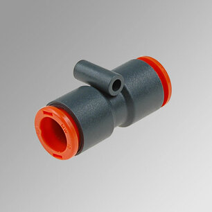 Push-in koppeling 2019001  RL19 RECHTE DOORVOER 4 MM KUNSTSTOF RL19