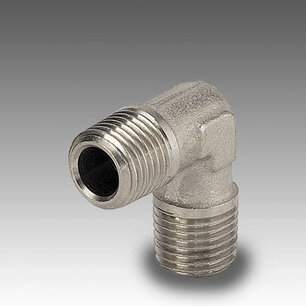 Draadnippel 2115002  A15 KNIE-NIPPEL 1/4 A15