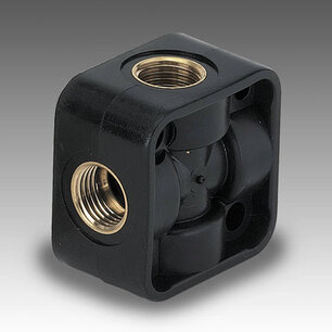 Draadnippel 2121001  A21 VERDEELBLOK 1/8 A21