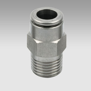 Push-in koppeling 2F01C13  R1C F-E 10 X 1/4''   RECHTE INSCHROEF CONISCH R1C F-E