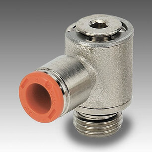 Push-in koppeling 2L14106  RL15 ENKELE KNIE BANJO 6 X M5 RL15