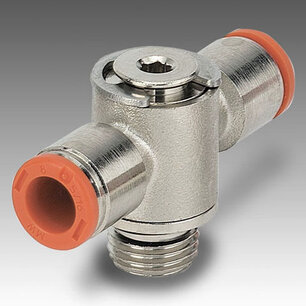 Push-in koppeling 2L15007  RL16 ENKELE T-BANJO 6 X 1/4'' RL16