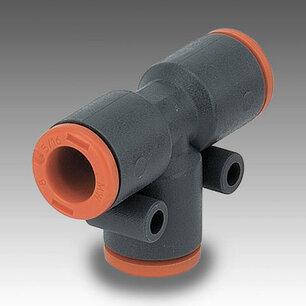 Push-in koppeling 2L22001  RL22 T-KOPPELING 4-4-4 KUNSTSTOF RL22