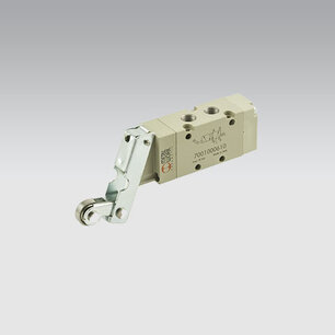 Ventiel Mechanisch bediend 7001000610  VENTIEL 5/2-1/8'' KNIKNOKROL BEDIEND MONOSTABIEL Serie 70 1/8''