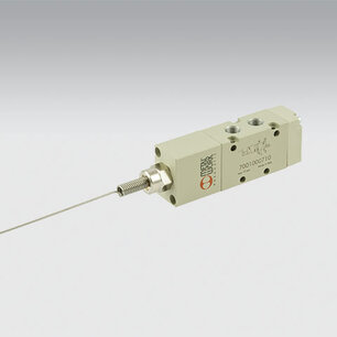 Ventiel Mechanisch bediend 7001000710  VENTIEL 5/2-1/8'' TUIMELVEER SERVO Serie 70 1/8''
