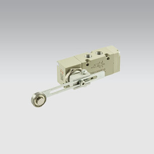 Ventiel Mechanisch bediend 7001000910  VENTIEL 5/2-1/8'' NOKROL VERSTELBAAR Serie 70 1/8''