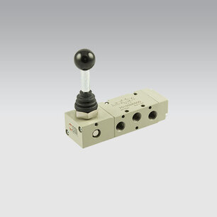 Ventiel Handmatig bediend 7010000600  VENTIEL 5/3-1/8'' HENDEL 90 OC BISTABIEL Serie 70 1/8''