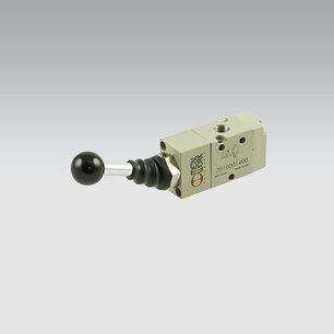 Ventiel Handmatig bediend 7020001400  VENTIEL 3/2-1/4'' HENDEL RECHT NC BISTABIEL Serie 70 1/4''