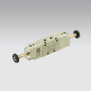 Ventiel Elektrisch bediend 7020022100  VENTIEL 5/3-1/4'' ELEKTRISCH CC MONOSTABIEL Serie 70 1/4''