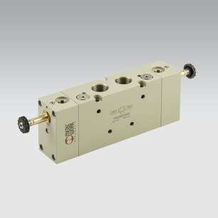 Ventiel Elektrisch bediend 7030022200  VENTIEL 5/3-1/2'' ELEKTRISCH OC MONOSTABIEL Serie 70 1/2''