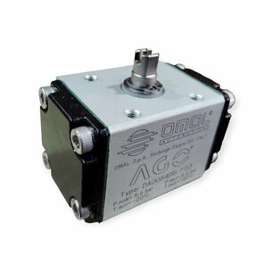 Omal AGO Aluminium pneumatische actuatoren DA 8 ISO 5211 F03 Dubbelwerkend (double acting) | DA008401S